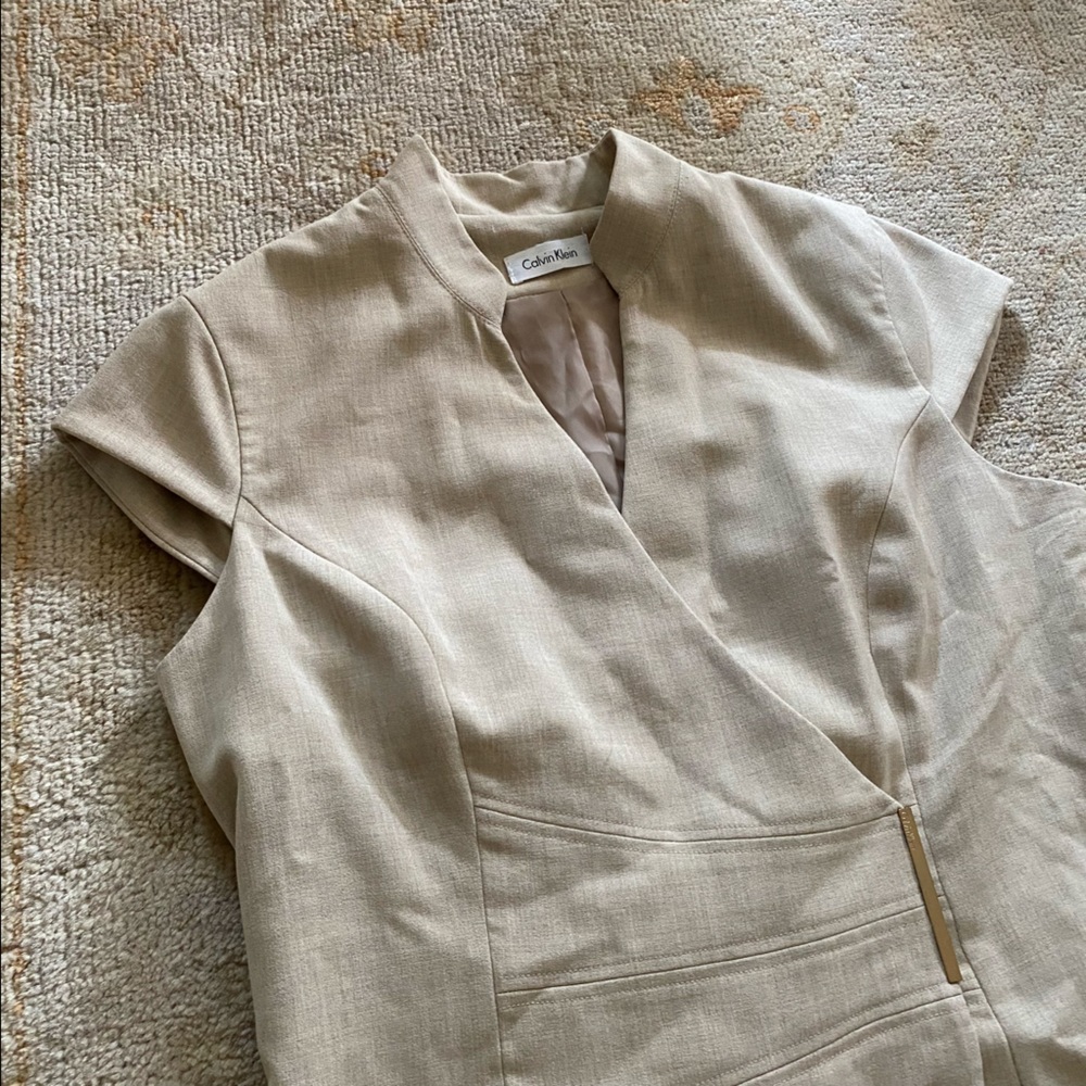 calvin klein like new midi dress